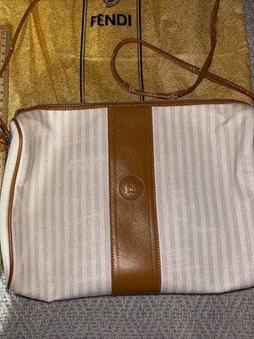 VINTAGE FENDI  LIKE NEW CROSS BODY PURSE